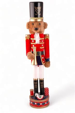 70cm Peluş Teddy Fındıkkıran Asker