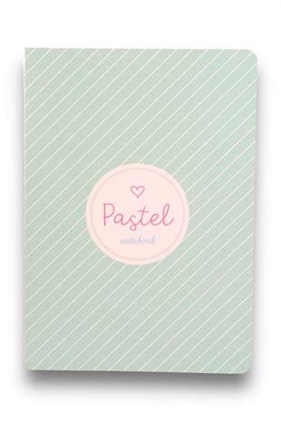 A5 Pastel Renkli Terzi Dikişli İnce Defter No.2