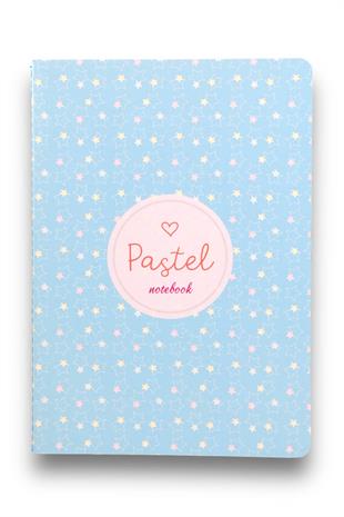 A5 Pastel Renkli Terzi Dikişli İnce Defter No.4