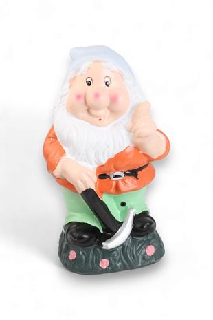 Kazmalı Islık Çalan Cüce Dekor 25cm