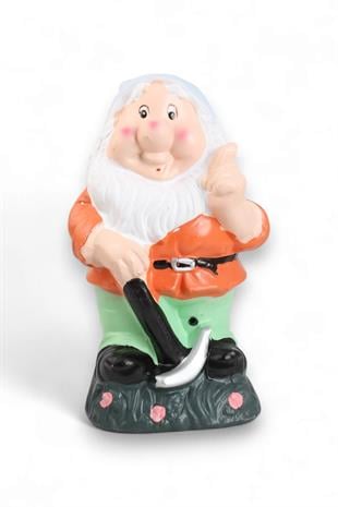 Kazmalı Islık Çalan Cüce Dekor 25cm