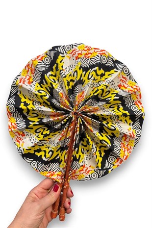Afrika El Yapımı Yelpaze No.69