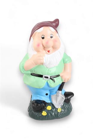 Kürekli Islık Çalan Cüce Dekor 25cm