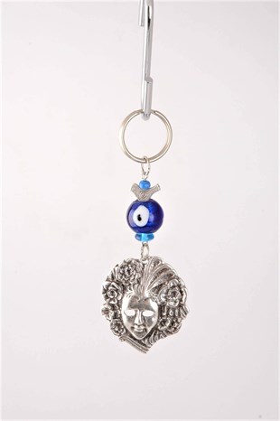 Döküm Metal Mask Nazarlık Anahtarlık