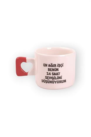 En Ağır İşçi Kalp Saplı Kupa