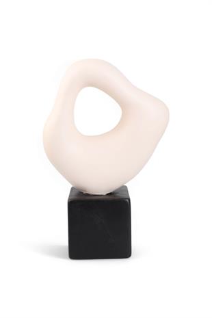 Holly Stone Krem Seramik Dekor