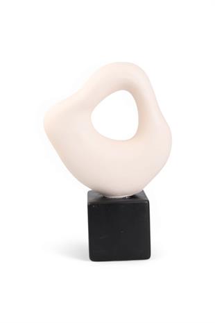 Holly Stone Krem Seramik Dekor
