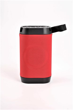 Kırmızı Telefon Standlı Bluetooth Hoparlör