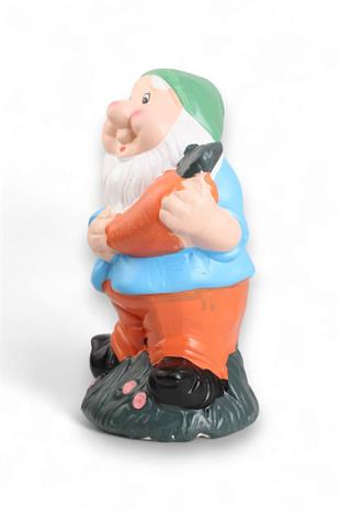 Havuçlu Islık Çalan Cüce Dekor 25cm