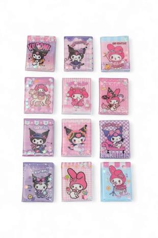 Kuromi Mini Sticker Defter