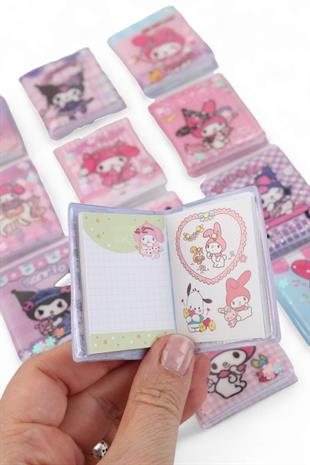 Kuromi Mini Sticker Defter
