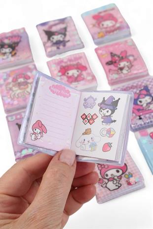 Kuromi Mini Sticker Defter