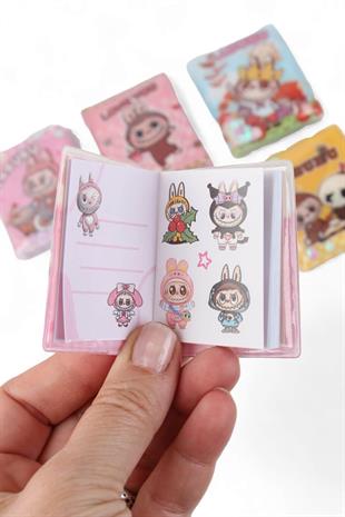 Labubu Mini Sticker Defter