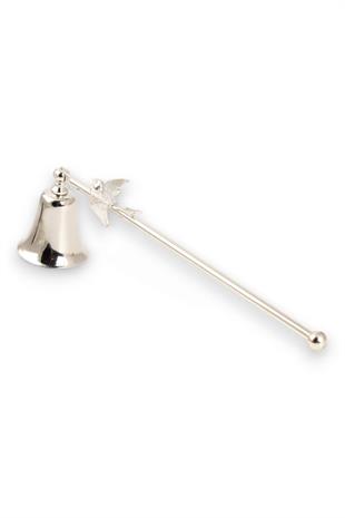 Metal Kırlangıç Sap Gümüş Mum Söndürücü
