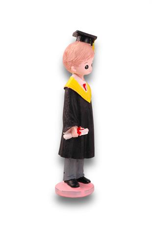 Mezuniyet Erkek Çocuk Polyester Dekor Biblo