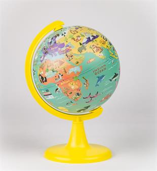 My Wild World Globe + Puzzle (15 cm Globe-100 Pcs Puzzle)