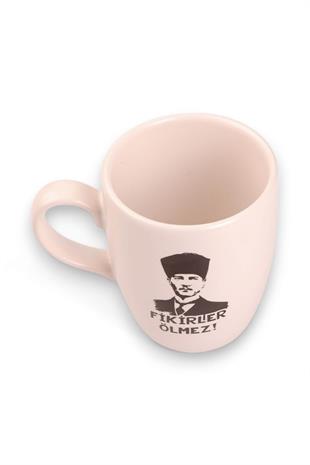 Oval Atatürk Fikirler Ölmez Kupa