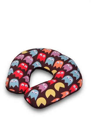 Renkli Pac-man Boyun Yastığı