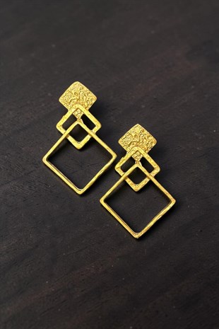 Sarkıt Metal Küpe No:2