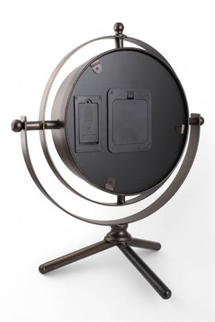 Yuvarlak Tripot Ayaklı Çarklı Masa Saati