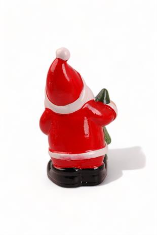 Seramik Çamağaçlı İçten Işıklı Noel Baba Biblo 23016