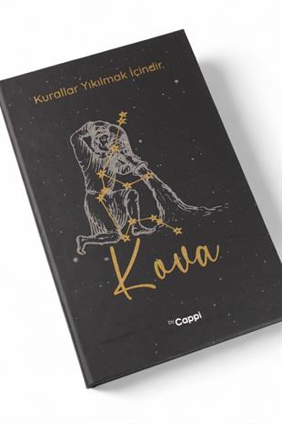Simli Kova Burcu Çizgili Defter