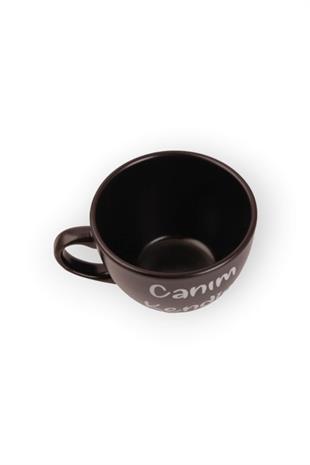 Siyah Canım Kendim Çay Fincanı
