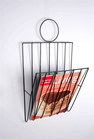 Siyah Metal Gazetelik 31x50cm