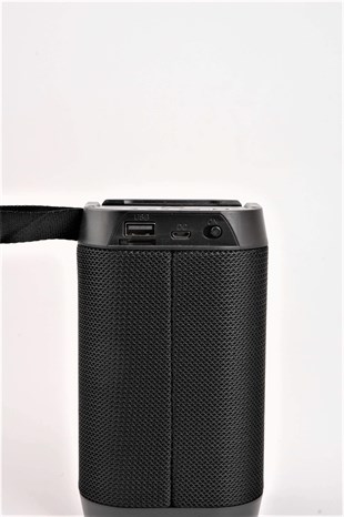 Siyah Telefon Standlı Bluetooth Hoparlör
