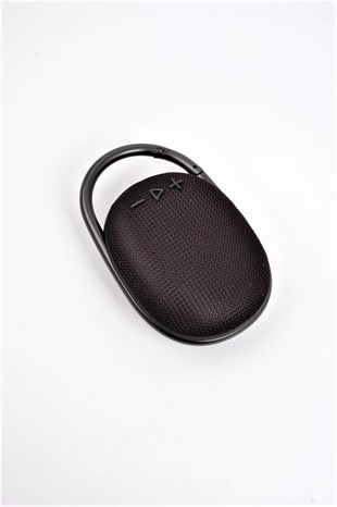 Siyah Çantaya Aslılabilen Bluetooth Hoparlör