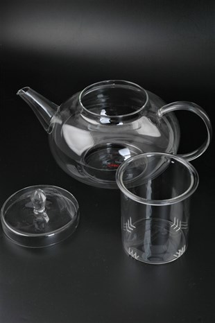 Sonnia Cam Süzgeçli Demlik 1400ml