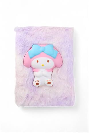 Sukuşili  Kuromi My Melody Peluş Defter