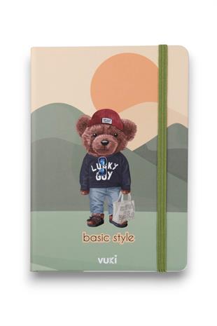 Teddy  A5 Sert Kapaklı  Not Defteri