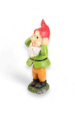 Yeşil Gövdesi Yaylı Cüce Dekor 23cm