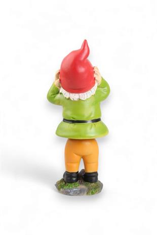 Yeşil Gövdesi Yaylı Cüce Dekor 23cm