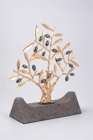 Zeytin Ağaç Altın Kaplama