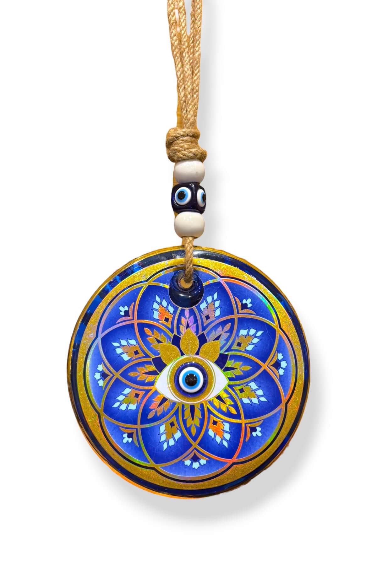 13 cm Yaldız Gold  Detaylı Nazarlık No:1