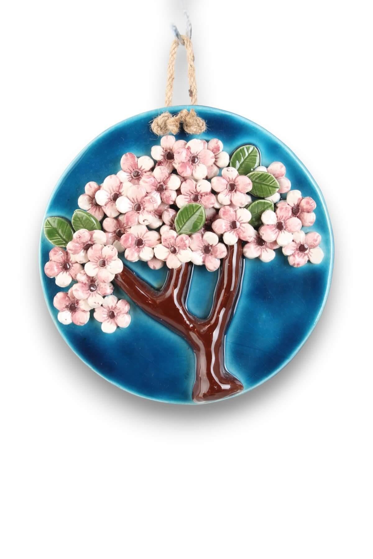 21cm  Pembe Çicekli