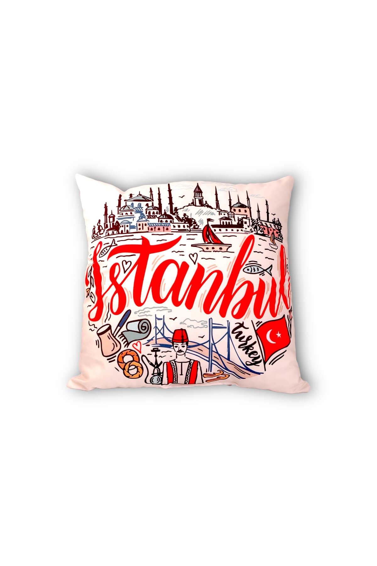 28x28 cm İstanbul Yastık