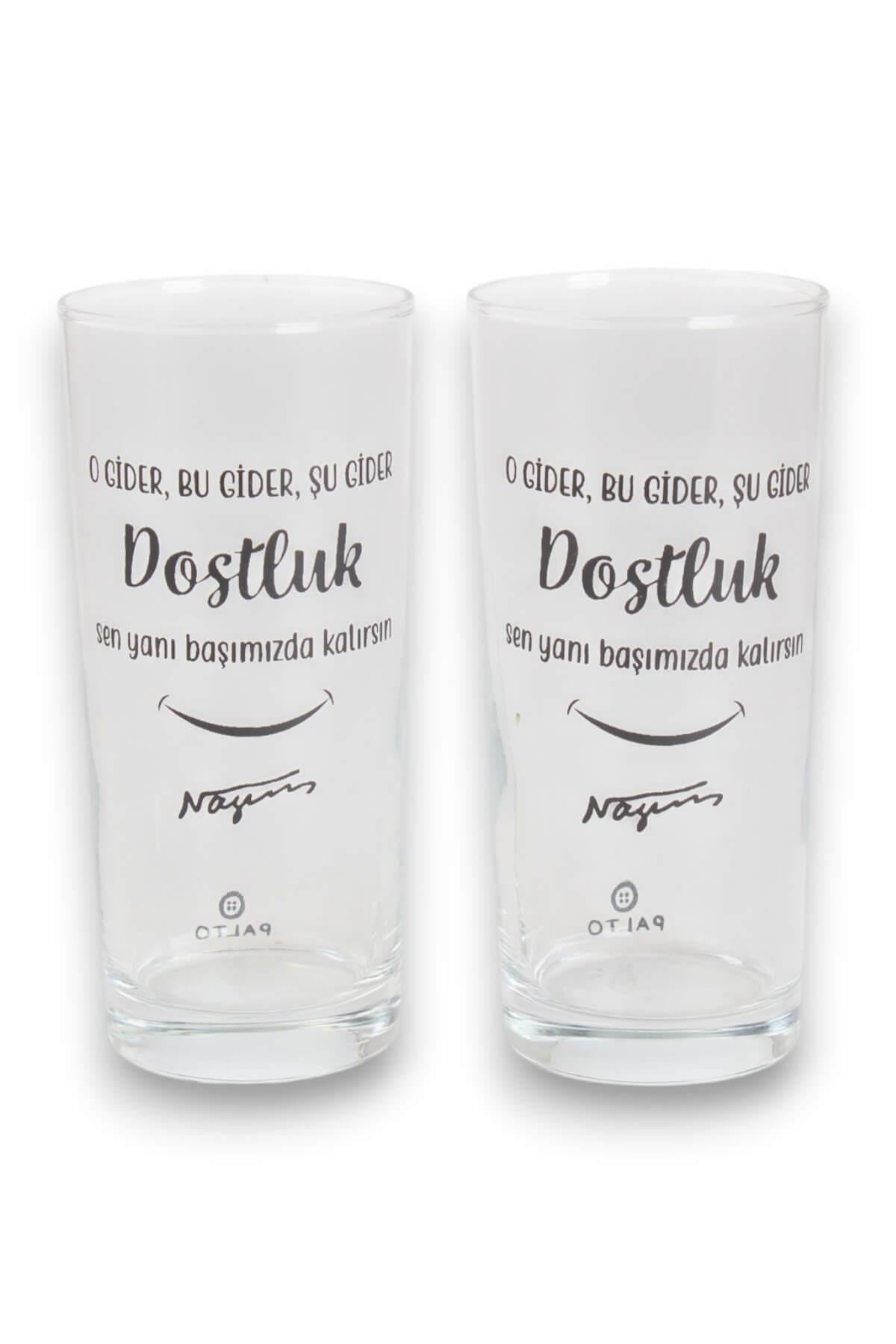 2'li Nazım Hikmet Dostluk Rakı Kadehi