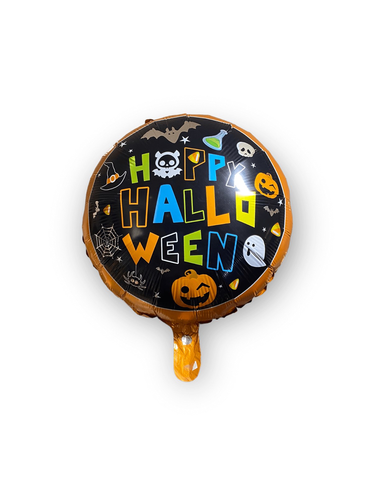 30 cm Turuncu Halloween Folyo Balon