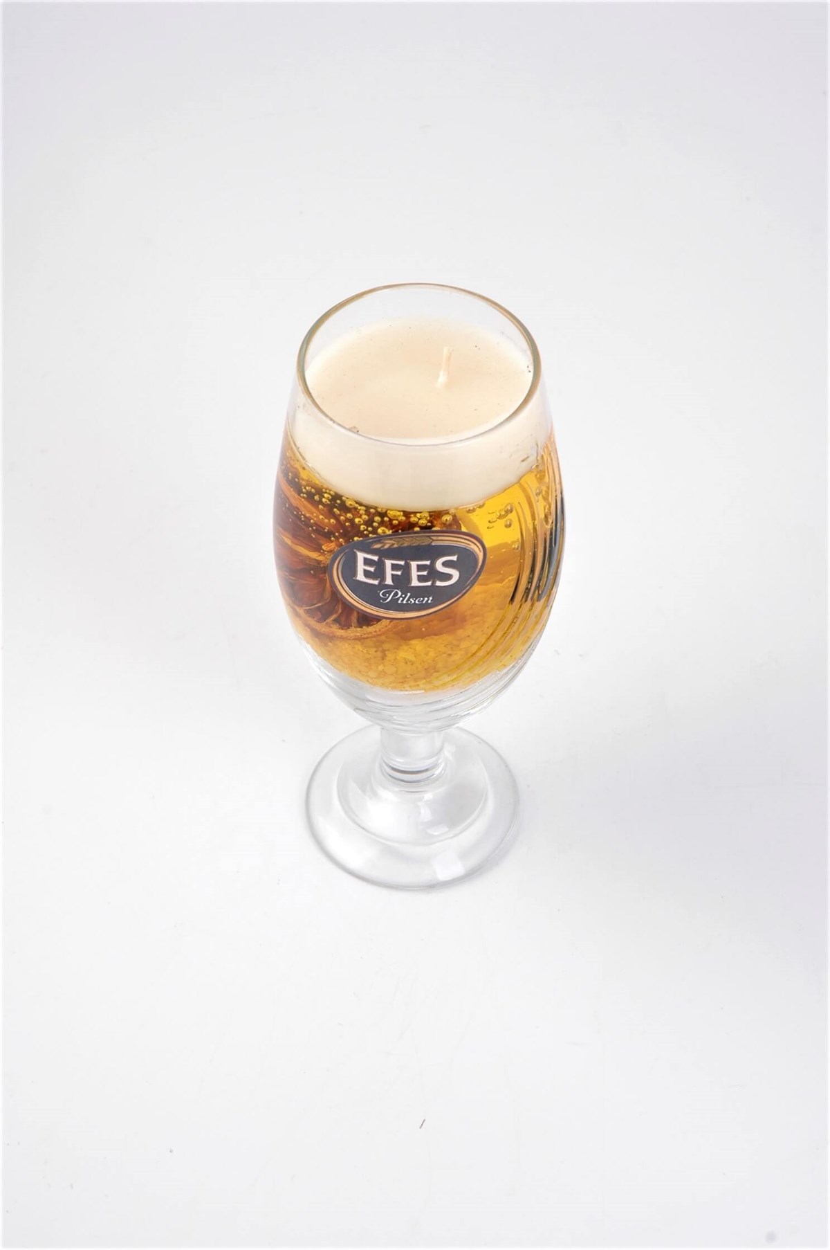 350ml Efes Bira Bardağı Jel Mum