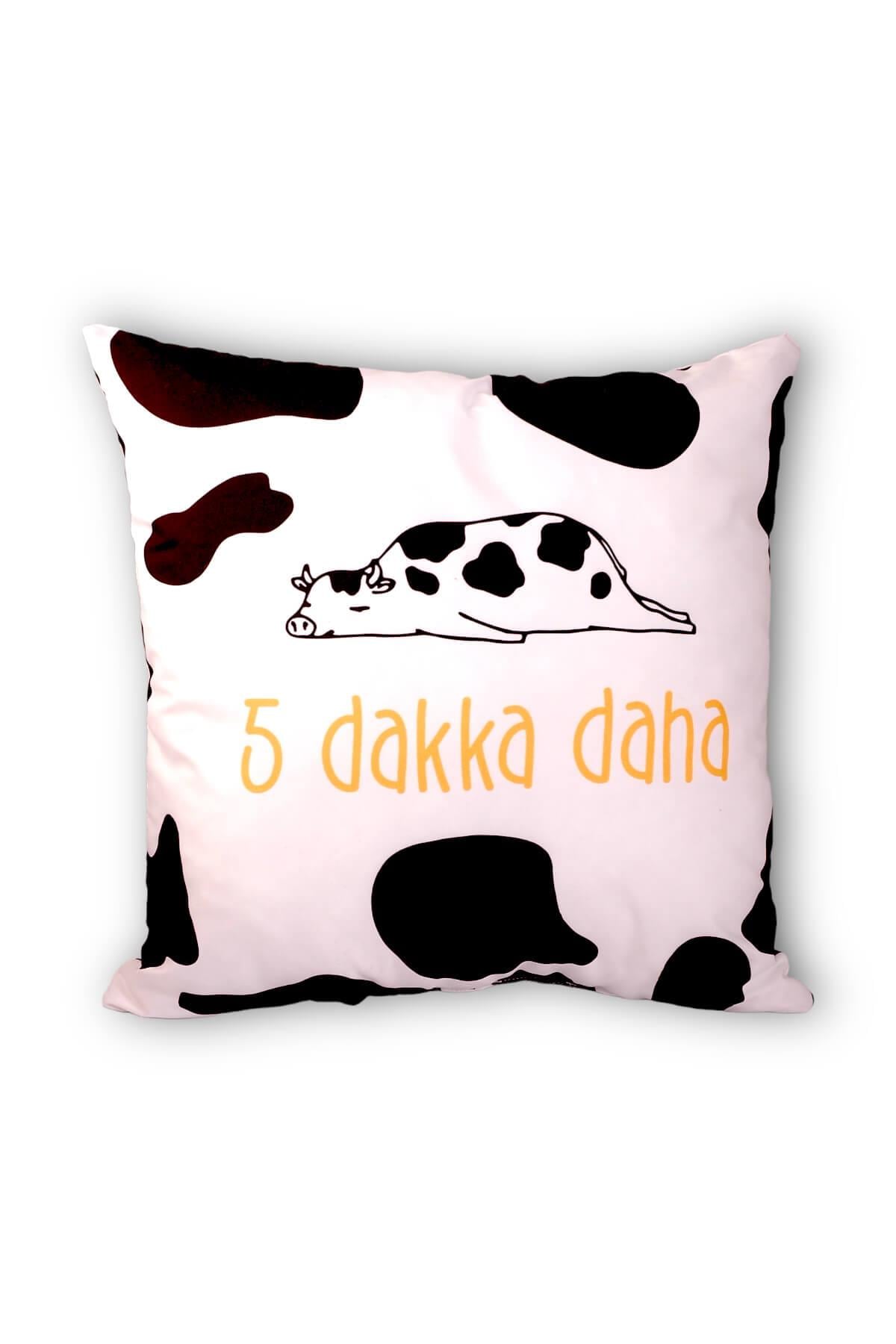 40x40 cm 5 Dakka Daha İnekli Yastık