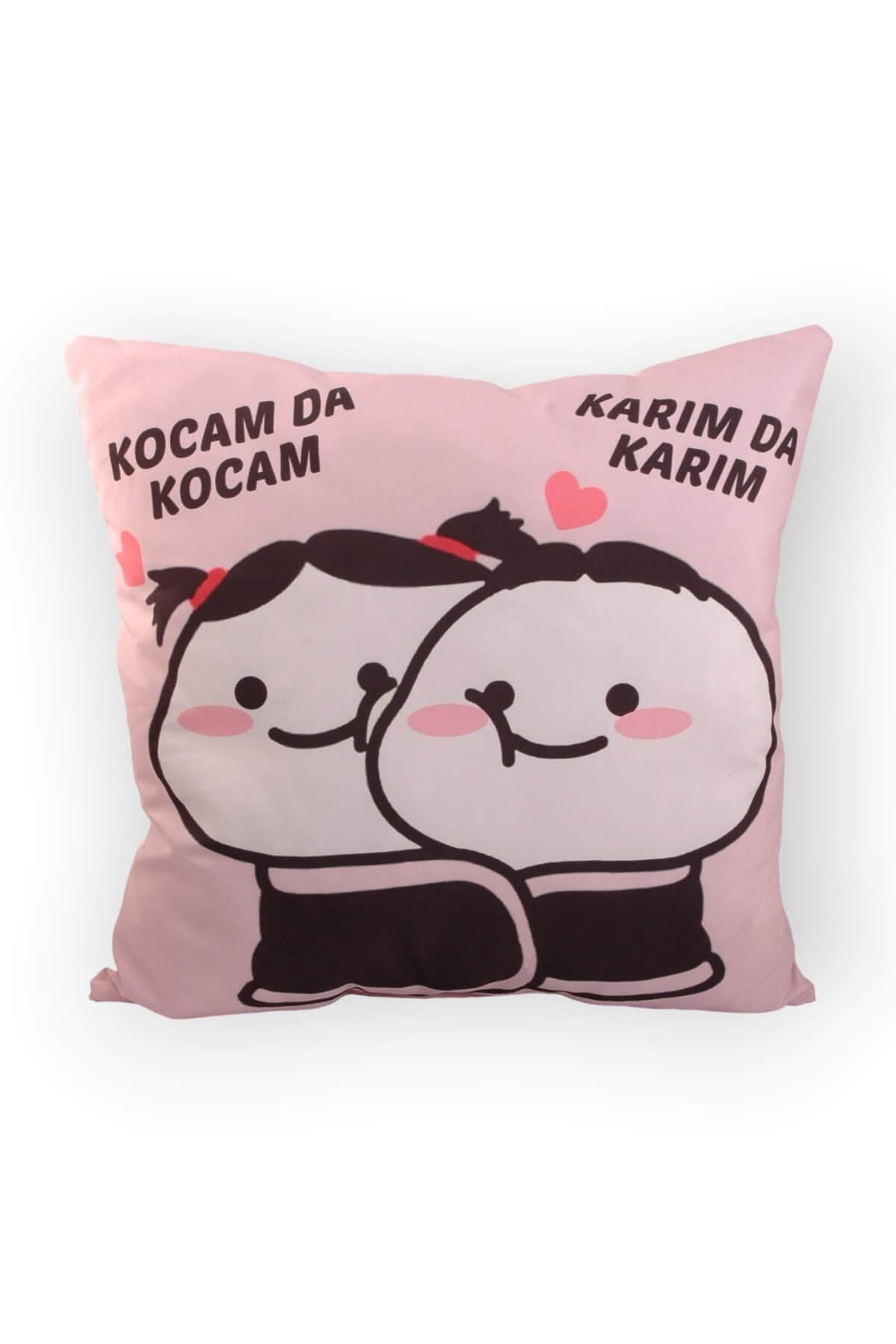 40x40 cm Karım Kocam Yastık
