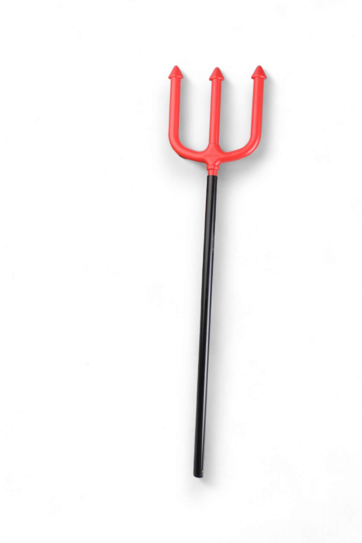 50cm Plastik Şeytan Çatalı Kırmızı