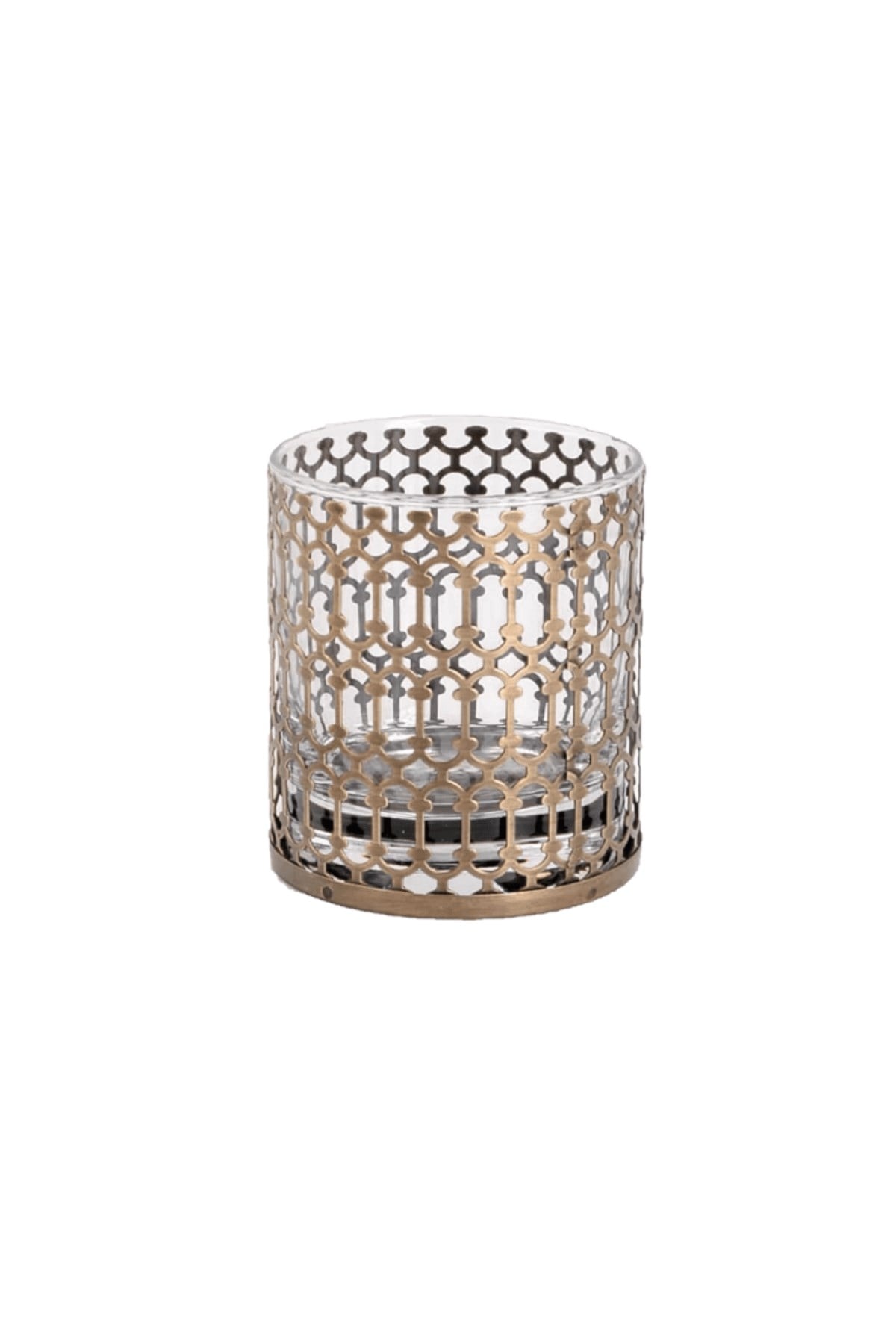 8 cm Antik Eskitme Bardak Mumluk