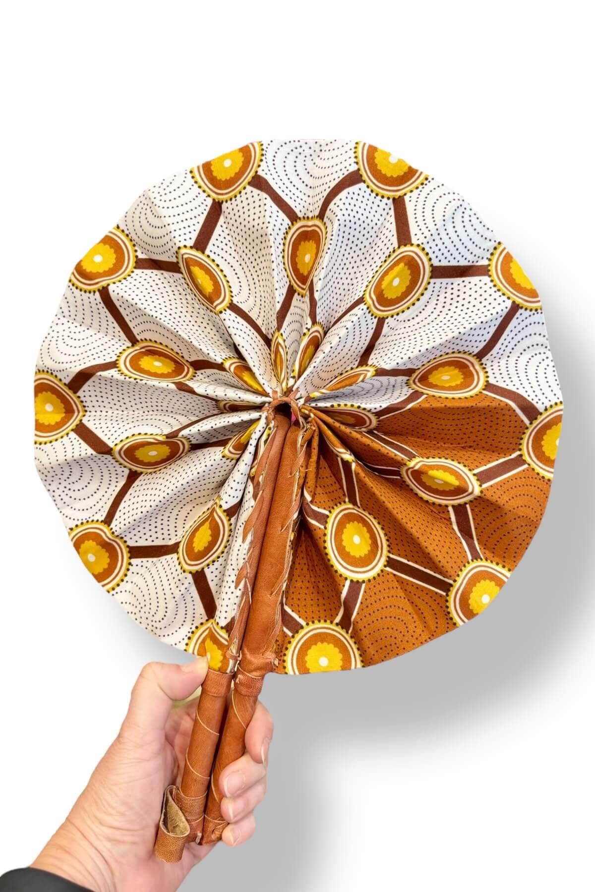 Afrika El Yapımı Yelpaze No:25