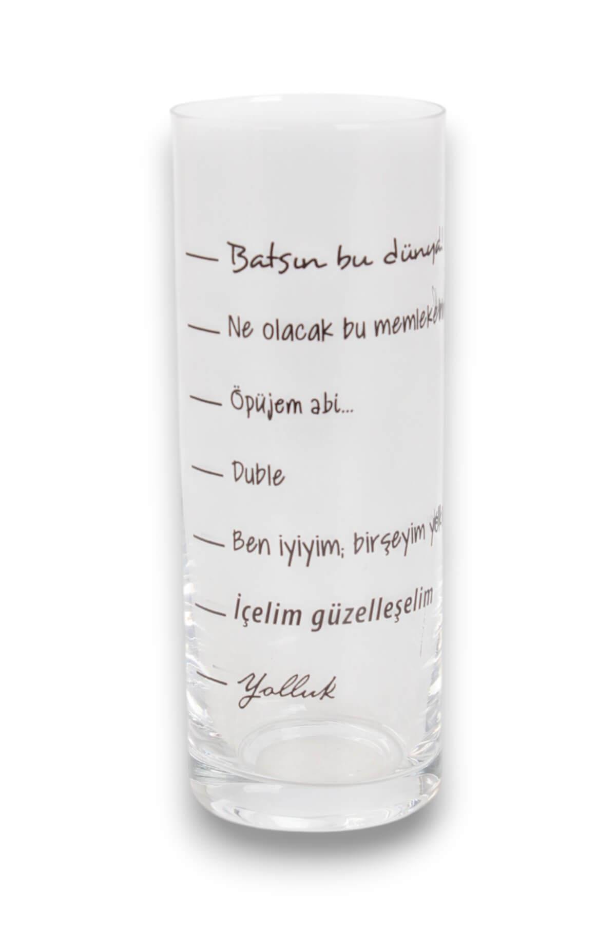 BATSIN BU DÜNAY MI,YOKSA YOLLUK MU  RAKI BARDAĞI