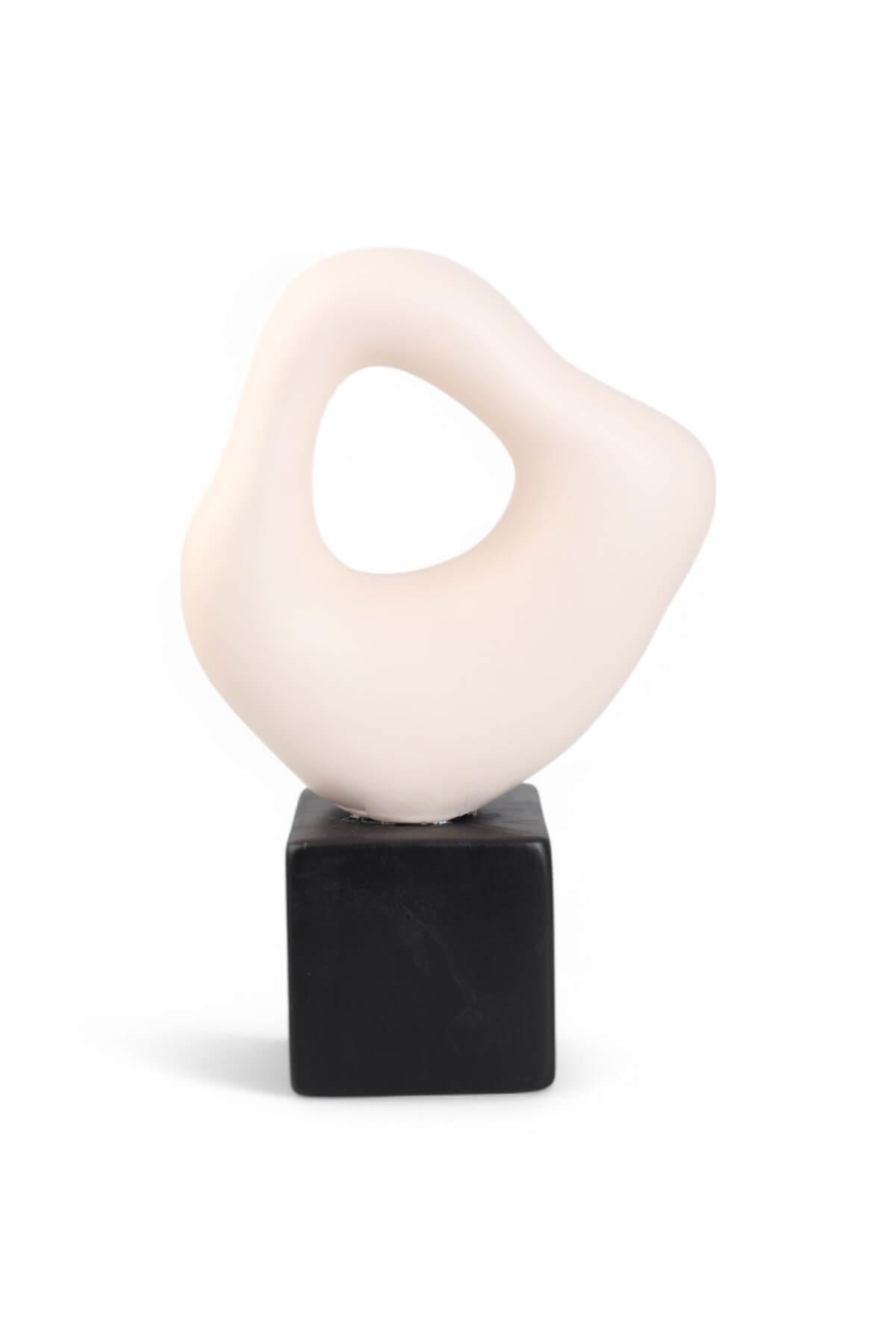 Holly Stone Krem Seramik Dekor