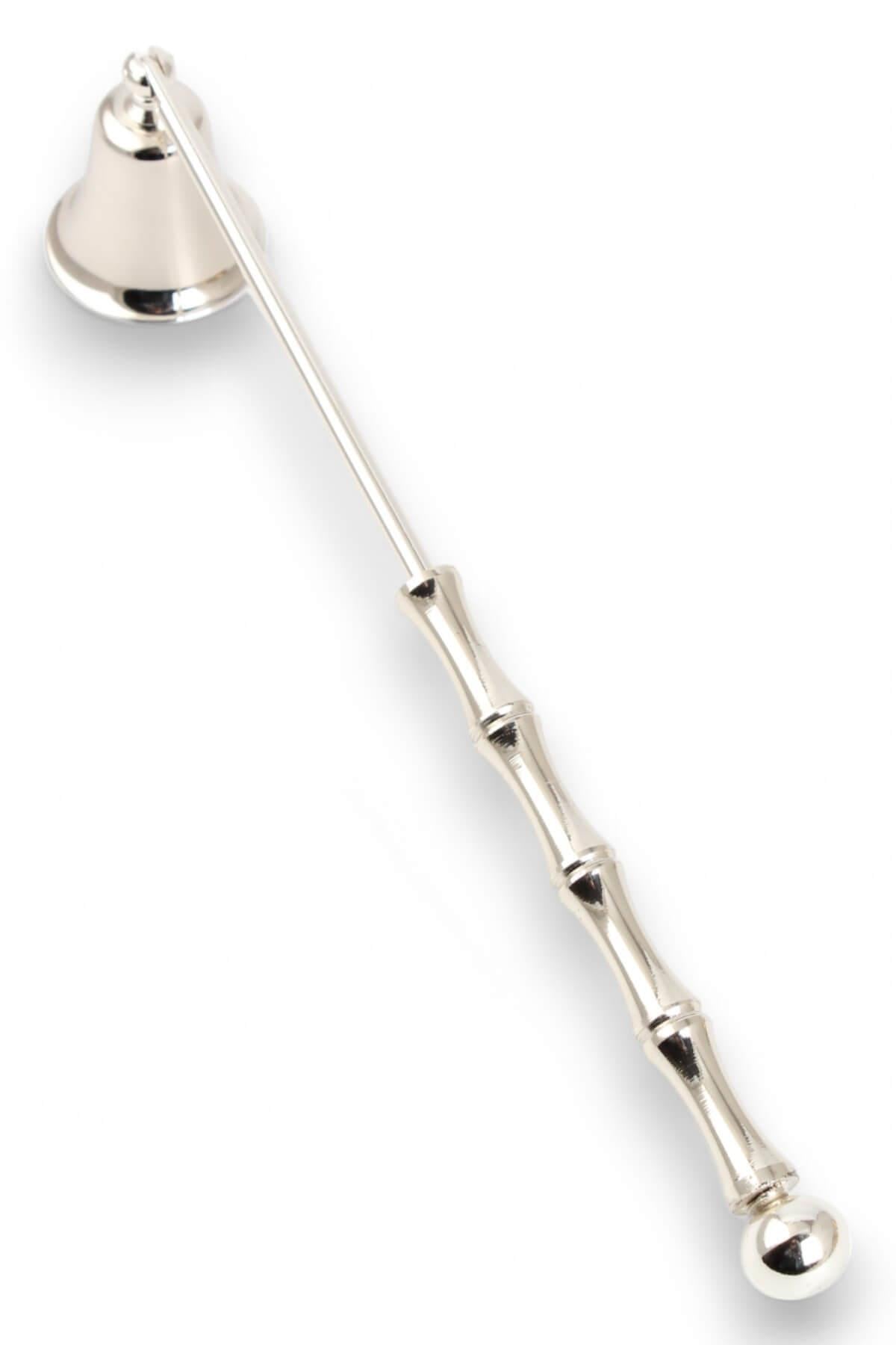 Metal Bambu Sap Mum Söndürücü Gümüş